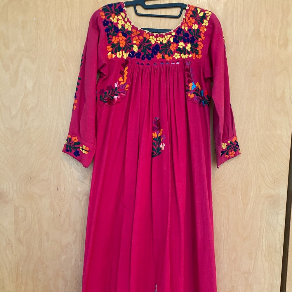 Vintage Mexican Market Dress